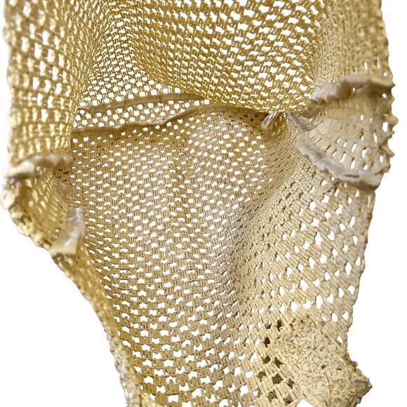 Jean Paul Gaultier Parfums Sparkling Straw Tote Bag Handbag - Picture 4 of 12